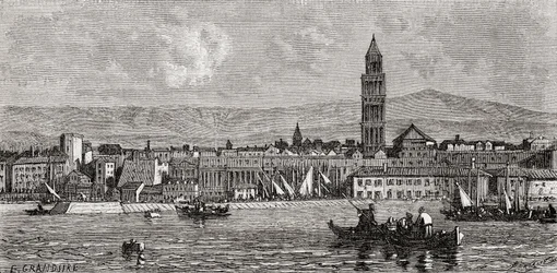 Split, Croatia, from 